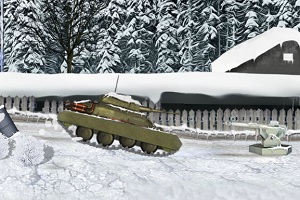 Зимний танк