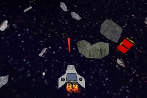 Игра Проход астероида