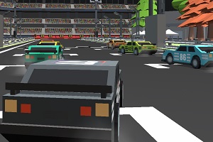 Игра Pixel Racing 3D
